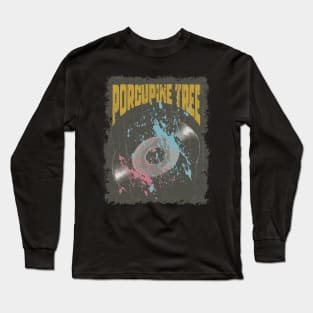 Porcupine Tree Vintage Vynil Long Sleeve T-Shirt